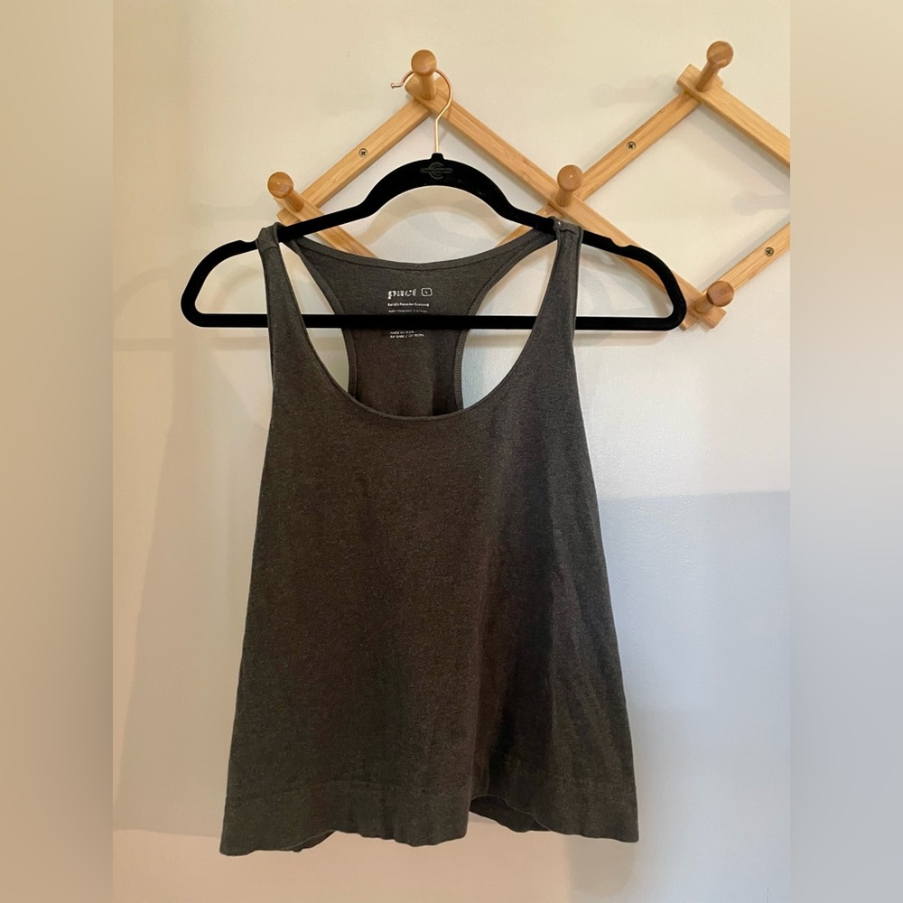 Pact racerback tank